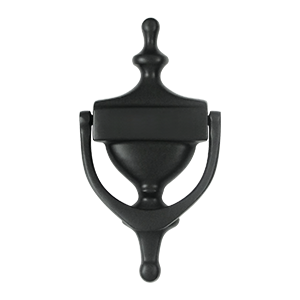 DK7356U19 Victorian Door Knocker, Black - Solid