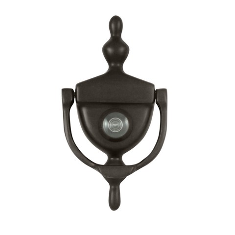 Door Knocker-Viewer, Oil Rubbed Bronze - Solid