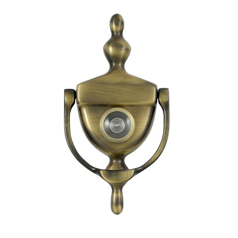 DKV630U5 Door Knocker-Viewer- Antique