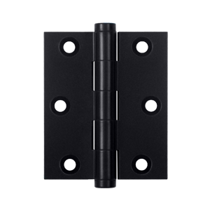 DSB3025U19 3 x 2.5 in. Screen Door Hinge- Black - Solid