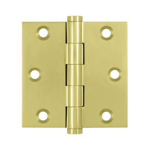 DSB33 3 x 3 in. Square Hinge- Bright