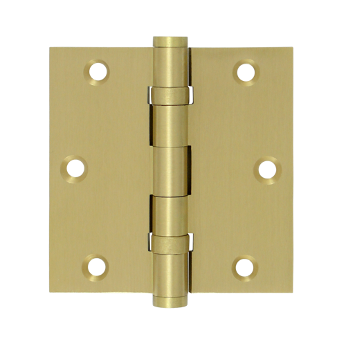 DSB35B4 3.5 x 3.5 in. Square Ball Bearings Hinge, Satin