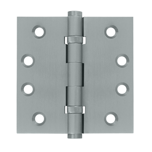 DSB4B26D 4 x 4 in. Square Ball Bearings Hinges, Satin Chrome - Solid
