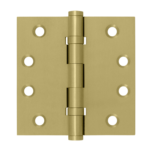 DSB4B4 4 x 4 in. Square Ball Bearings Hinges, Satin