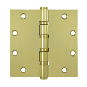 5 x 5 in. Square Hinges, Bright