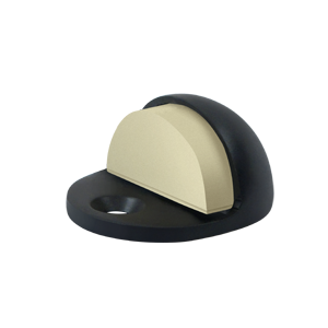Picture of Deltana DSLP316U19 Dome Stop Low Profile&#44; Black - Solid 