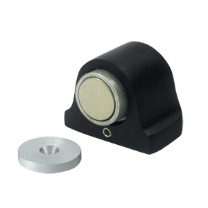 DSM125U19 Magnetic Dome Stop- Black - Solid