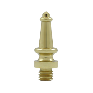 DSST3-UNL Steeple Tip, Unlacquered Bright Brass - Solid Brass