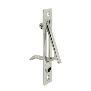 4 in. Edge Pull- Bright Nickel - Solid