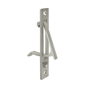 EP475U15 4 in. Edge Pull- Satin Nickel - Solid