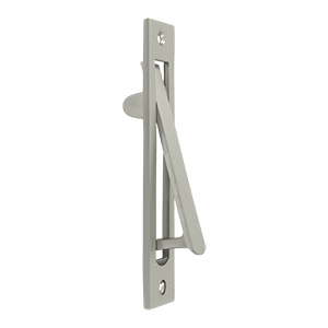 6.25 in. Heavy Duty Edge Pull, Satin Nickel - Solid