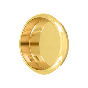 2.12 in. Diameter Round Flush Pull, Lifetime