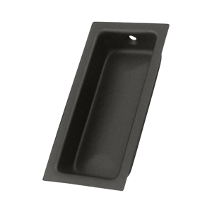 FP227U10B 3.62 x 1.75 x 0.5 in. Large Flush Pull- Oil Rubbed Bronze - Solid Brass