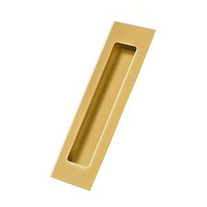 FP7178CR003 7 x 1.87 x 0.37 in. Rectangular Flush Pull, Lifetime Brass - Solid Brass