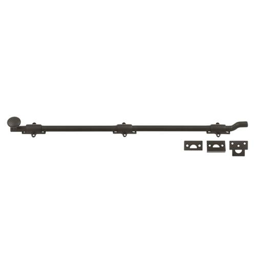 Picture of Deltana FPG2610B 26 in. Heavy Duty Surface Bolt with Off-set- Oil Rubbed Bronze - Solid 
