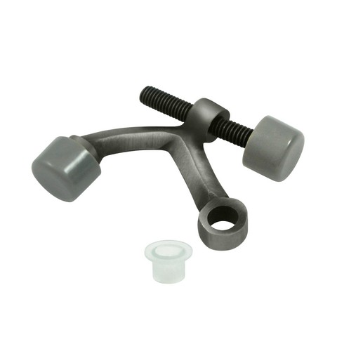 HP70U15A Hinge Mounted Pin Stop- Antique Nickel - Solid