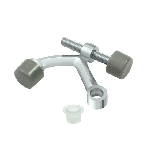 HP70U26 Hinge Mounted Pin Stop- Bright Chrome - Solid