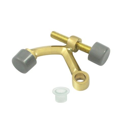 Hinge Pin Stop, Hinge Mounted Bright Brass