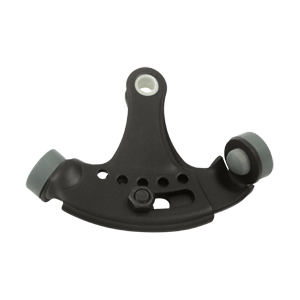 Adjustable Hinge Mounted Pin Stop, Oil Rubbed Bronze - Solid