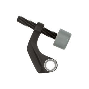 HPS88U10B Hinge Mounted Pin Stop for Steel Hinges, Oil Rubbed Bronze - Solid