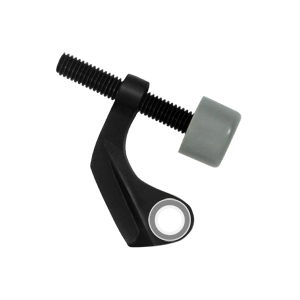 HPS88U19 Hinge Mounted Pin Stop for Steel Hinges- Black - Solid