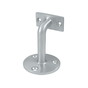 HRC253U26D 3 in. Projection Hand Rail Brackets, Satin Chrome - Solid