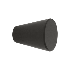 KC24U10B 1.12 in. Knob Cone Cabinet, Oil Rubbed Bronze - Solid