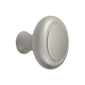 KRB175U15 Heavy Duty Knob- Satin Nickel - Solid