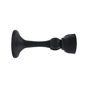 3 in. Magnetic Door Holder, Black - Solid