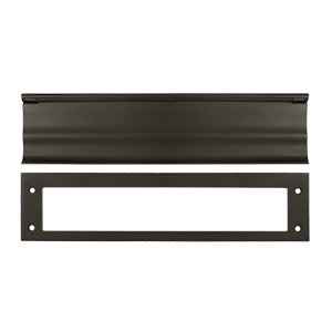 MS0030U10B Heavy Duty Mail Slot, Oil Rubbed Bronze - Solid