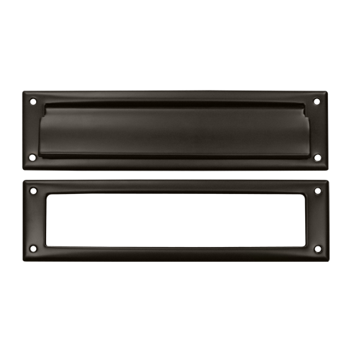 Picture of Deltana MS211U10B 13.12 in. Mail Slot with Interior Frame- Oil Rubbed Bronze - Solid 