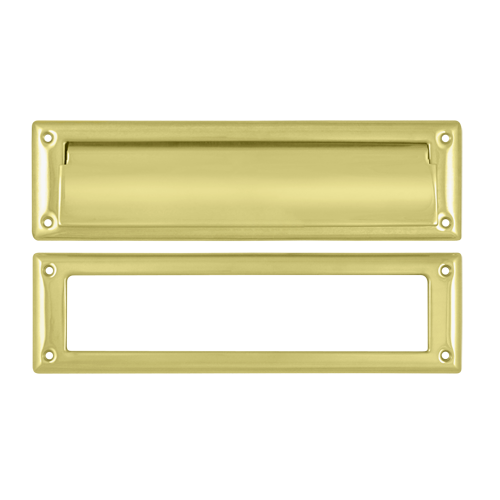 MS211U3 13.12 in. Mail Slot with Interior Frame- Bright