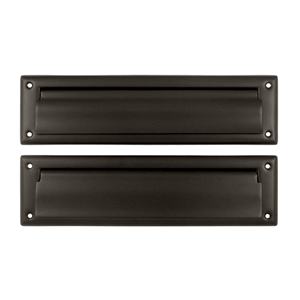 Picture of Deltana MS212U10B 13.12 in. Mail Slot with Interior Flap- Oil Rubbed Bronze - Solid 