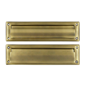 13.12 in. Mail Slot with Interior Flap, Antique