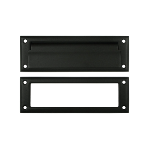 Picture of Deltana MS626U19 8.87 in. Mail Slot with Interior Frame- Black - Solid 