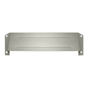 MSH158U15 Letter Box Hood- Satin Nickel - Solid