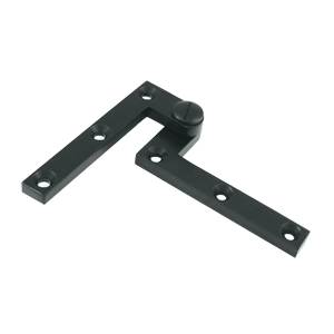 4.37 x 0.62 x 1.87 in. Hinge, Black - Solid