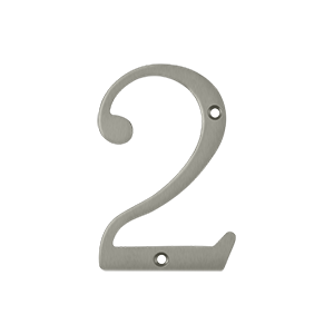 Picture of Deltana RN42U15 4 in. House Numbers- Satin Nickel - Solid Brass