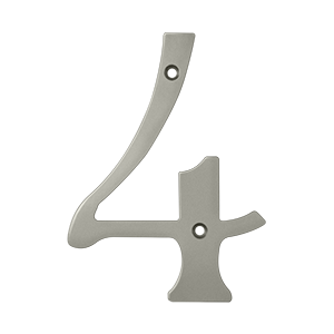 Picture of Deltana RN64U15 6 in. House Numbers- Satin Nickel - Solid Brass