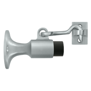 SAHW325U26D Wall Mount Bumper with Holder- Satin Chrome - Solid