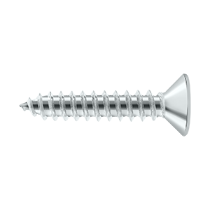Picture of Deltana SCWB1010U26 1 in. Wood Screw No. 10- Bright Chrome - Solid Brass