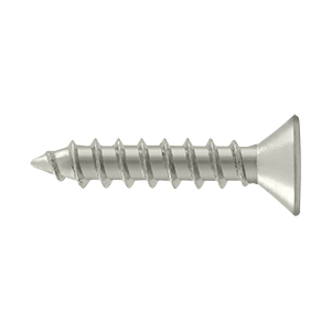 Picture of Deltana SCWS1010U15 1 in. Wood Screw No. 10- Satin Nickel - Steel
