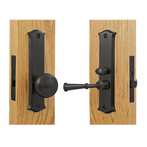 SDL688U10B Classic Storm Door Latch with Mortise Lock- Oil Rubbed Bronze - Solid