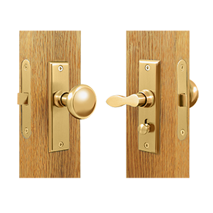 SDML334CR003 Square Storm Door Latch with Mortise Lock- Lifetime