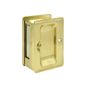 3.25 x 2.25 in. Passage Heavy Duty Adjustable Pocket Lock, Bright