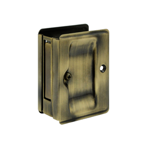 3.25 x 2.25 in. Passage Heavy Duty Adjustable Pocket Lock, Antique