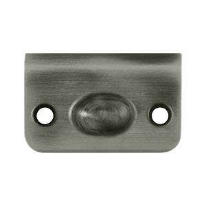 Picture of Deltana SPB349U15A Strike Plate for Ball Catch &amp; Roller Catch- Antique Nickel - Solid 
