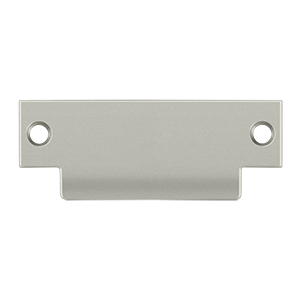 SPBDB478U15 4.87 x 1.25 in. T- Strike without Hole, Satin Nickel - Solid