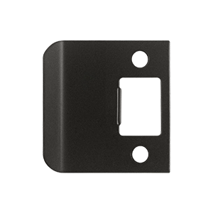 Picture of Deltana SPE225U10B 2.25 in. Overall Extended Lip Strike Plate- Oil Rubbed Bronze - Solid 
