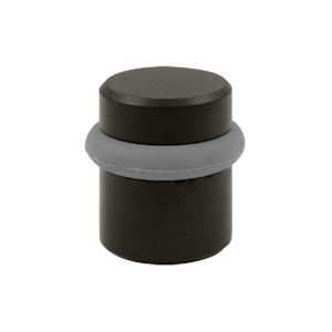 1.5 in. Round Universal Floor Bumper, Oil Rubbed Bronze - Solid